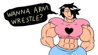 Roxy and Valentina (Extreme Female Muscle Growth Animation)