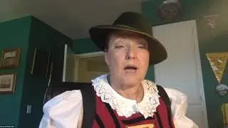 Virtual Krampus educational zoom meeting and Krampus Abend Bauern Theater - 2020