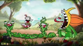 CupHead Прохождение 2 часть: босс Грозная Гвоздика. Самий тежолий босс