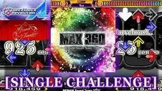 【DDR A(2018)】 MAX 360 [SINGLE CHALLENGE] 譜面確認＋クラップ