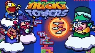 ОНА СЕЙЧАС УПАДЕТ!? ВСЕ КРОМЕ ОДНОЙ БАШНИ СЛОМАЛИСЬ!!! TRICKY TOWERS