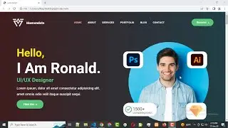 Build a Complete Personal Portfolio Website Using Only HTML And CSS | Pure HTML And CSS