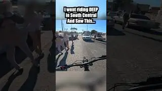 I Went Riding DEEP In Compton LA And Saw This.. 😵