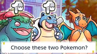 Choose TWO Pokemon, Leave One, Then Battle!