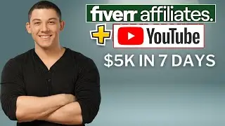 How To Promote Fiverr Affiliate Links on YouTube - I Made $5K in 7 Days