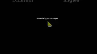 Types Of Triangles😍🤗😍 