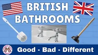British vs. American Bathrooms #britishculture #toilet #toilets