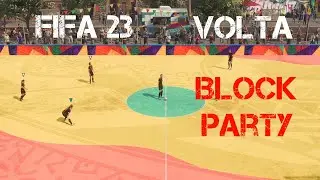 Fifa 23 Women gameplay - Volta on Block Party stadium