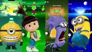 9-mart, 2026.MINIONS: The Rise of Gru 🟡 Tiles Hop EDM Rush | Ultimate Music Game Mix 2026 🎧🔥