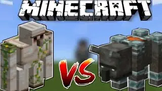 IRON GOLEM Vs RAVANGER! Minecraft ita
