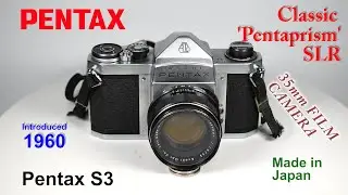 1960 Pentax S3 - 35mm Film Camera