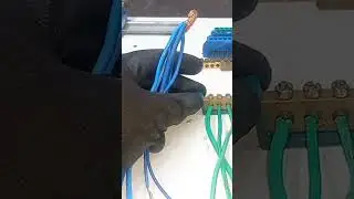 Como utilizar Barramento  de Neutro e Terra 