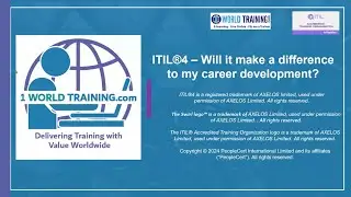 ITIL® 4 - Will it make a difference to my career development?