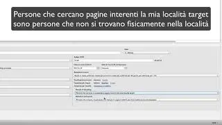 Task n  6  Google AdWords Editor targeting per località