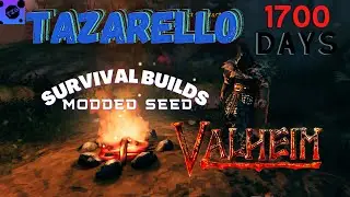 Build showcase 1700 Days Valheim Survival Modded
