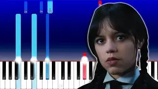 Wednesday - Roy Orbison - In Dreams (Piano Tutorial)