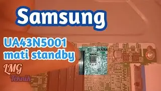 TV LED Samsung ua43n5001 mati standby