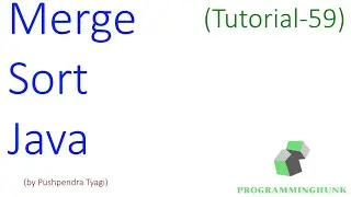 Merge sort Java program | Merge sort algorithm (Recursion) | Java Tutorial | latest | 2020
