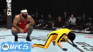 UFC5 Bruce Lee vs mr Givi EA Sports UFC 5 PS5