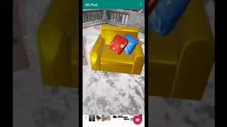 Interior Designing using AR