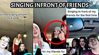 Singing In Front Of Friends And Other People 🥰Shocking Reactions!!😱