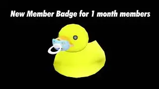 Member Badge Update