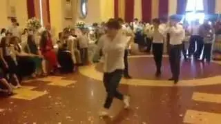 Лезгинка. Взрывная лезгинка на свадьбе от шоу группы 