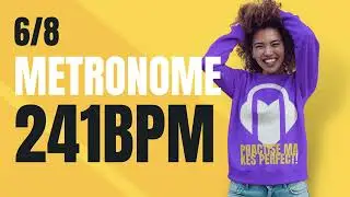 👉 6/8 METRONOME 241 BPM