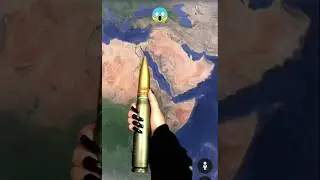 Huge Bullets😱on Google Earth 