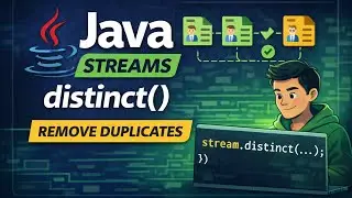 Java Stream distinct() Explained | Remove Duplicates Easily (With Examples)