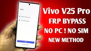 Vivo V25 Pro FRP Bypass | Android 13/14 | Google Account Unlock Without PC 2025