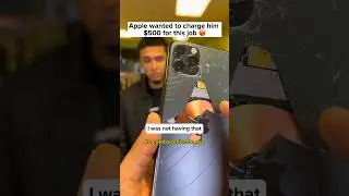 Apple Told Him : They can fix this phone for $500 😱 