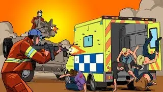 STOPPING AN AMBULANCE AT OUR BORDER! | ARMA 3