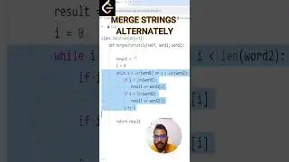 Merge Strings Alternately | Python