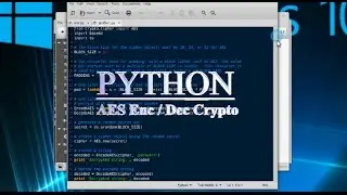 Python AES Encryption & Decryption Crypto Example