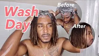 How To Wash Dreadlocks (No Retwist) | My Wash Routine 