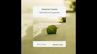 Earn $500-$1000 from Zetachain Testnet which is Omni chain swap