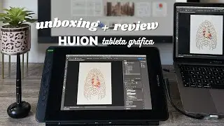 UNBOXING + REVIEW de HUION Kamvas 12 | Tableta gráfica