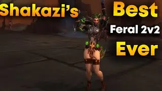 Best 1v2 i Played This Season! Feral 2v2 PVP (WoW Shadowlands 9.2.7)