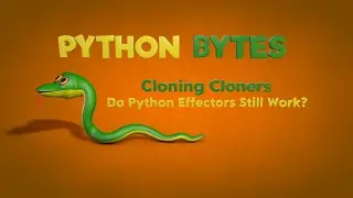 Cinema 4D Python Bytes: Cloning Cloners - Do Python Effectors Still Work?