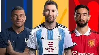 Efootball 2024 - NOVA GAMEPLAY DO JOGO + NOVIDADES!