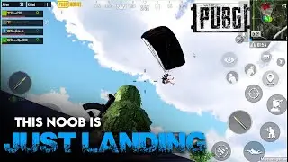 The FLYING NOOB lands late | Compilation series | PUBG MOBILE