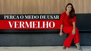 Perca o medo de usar o vermelho | Garimpe Comigo