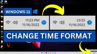 How to Change Time Format on Windows 11? | 12 Hour to 24 Hour Time Format in Desktop/Laptop