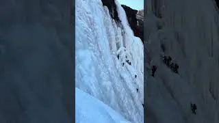 Winter ice climbing In Nepal 🇳🇵🇳🇵🇳🇵🇳🇵🇳🇵