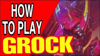 HOW TO ZONE AND TANK WITH GROCK IN SOLO RANK - MLBB