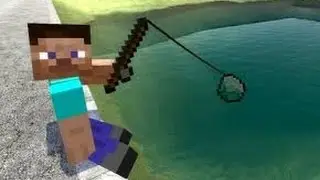 Minecraft  Майнкрафт  Как сделать Удочку