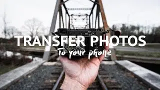 Transfer photos from your A7iii to your phone