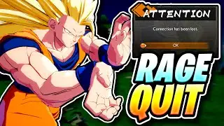Another Rage Quitter Down! | Dragonball FighterZ Ranked Matches