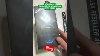 Original Apple iPhone 12 pro Blue 256GB Նոր DEMO Զեղչ մեր հետեւորդների համար